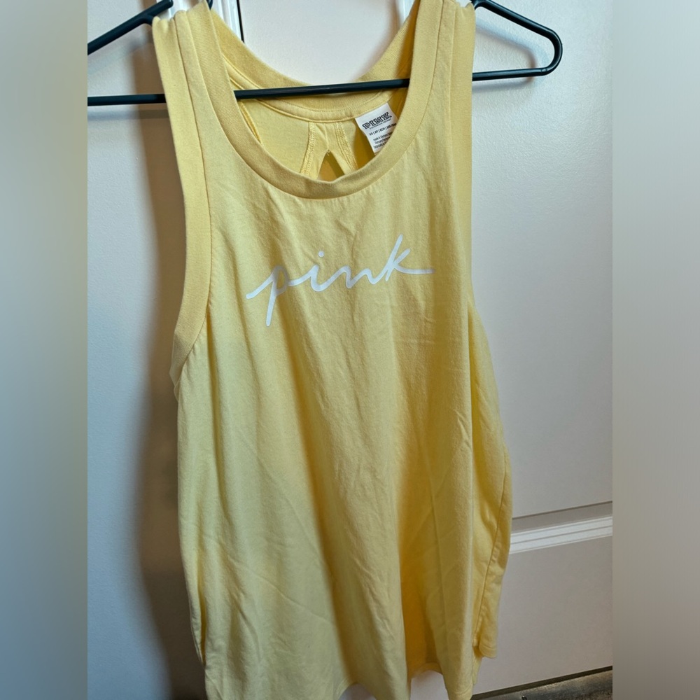 Pink tank top